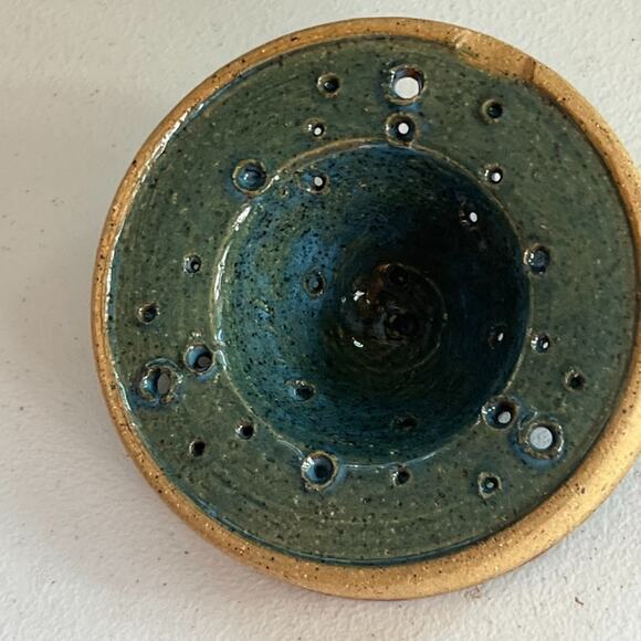 Studio Art Pottery Citrus Manual Juicer Lemon & Orange Stoneware Hand Made - Picture 7 of 11